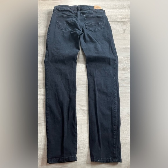 Abercrombie & Fitch navy blue skinny pants size 2 - Picture 2 of 9